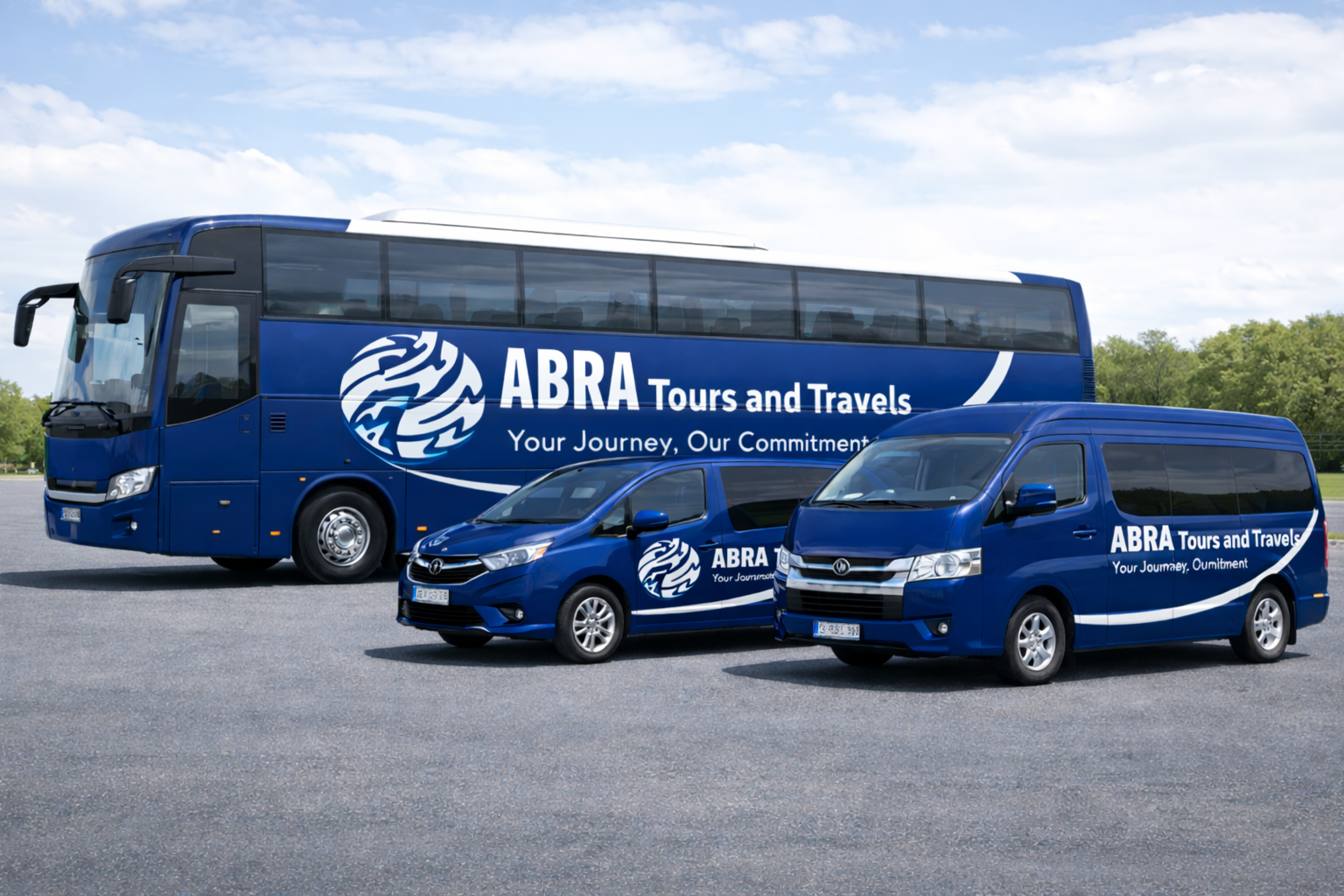 Abra Tours and Travels Bus TT Shuttle Fleet